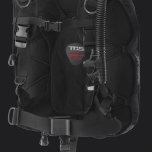 TDS - Tarierjacket Modular 20 - Wing - S/M, Schwarz